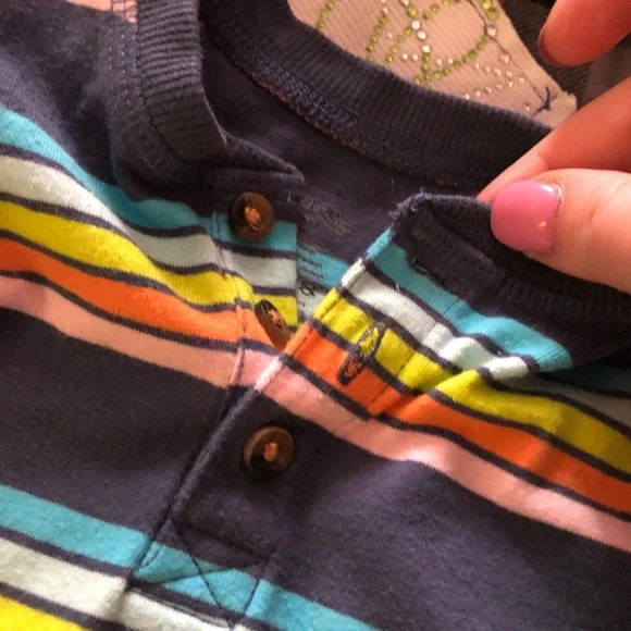 George Rompers | 3-6M | EUC - Picture 2 of 4